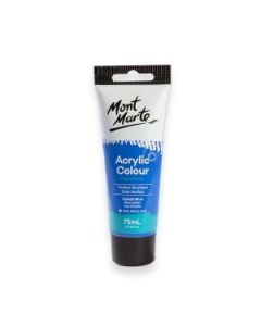 Mont Marte Signature Acrylic Paint - Tube of 75 ml (2.5 Oz) - Cobalt Blue