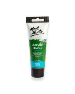 Mont Marte Signature Acrylic Paint - Tube of 75 ml (2.5 Oz) - Sap Green