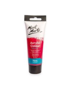 Mont Marte Signature Acrylic Paint - Tube of 75 ml (2.5 Oz) - Rose Madder