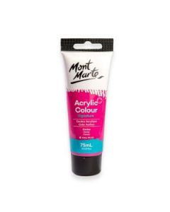 Mont Marte Signature Acrylic Paint - Tube of 75 ml (2.5 Oz) - Cerise