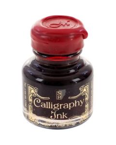 Manuscript Gift Calligraphy Ink - 30 ML Decorative Bottle - Ruby