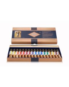 Mijello Mission Gold Class Pure Pigment Professional Grade Extra-Fine Watercolour - Set of 17 X 15 ml Tubes