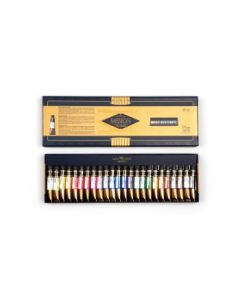 Mission Gold Professional Grade Extra-Fine Watercolour  - Set of 24 Tubes x 7 ML