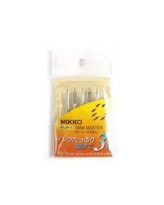 Nikko - Comic Pen Nib No.N659R - Maru Pen (Hard) With Reservoir - Pack of 5