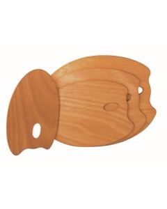 MABEF Oval Wooden Palette