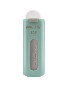 Factis Protective Eraser with ZAP Case - Turquoise