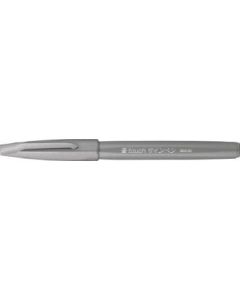 Pentel Sign Pen Touch - Fude Brush Tip - Grey