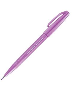 Pentel Sign Pen Touch - Fude Brush Tip - Pink Purple