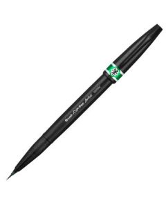 Pentel Artist Brush Sign Pen - Micro Brush Tip - Green