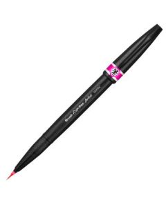 Pentel Artist Brush Sign Pen - Micro Brush Tip - Pink