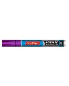 Soni Officemate Water Base Acrylic Marker - Fine Tip (3.05 MM) - Violet