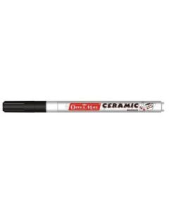 Soni Officemate Slim Ceramic Marker - Fine Tip (3.05 MM) - Black