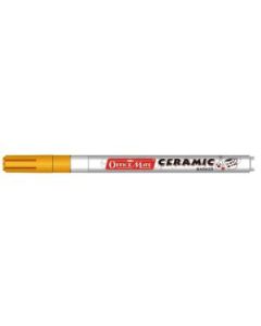 Soni Officemate Slim Ceramic Marker - Fine Tip (3.05 MM) - Yellow