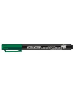 Soni Officemate Laundry Markers - Fine Tip (3.05 MM) - Green