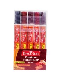 Soni Officemate Furniture Touchup Bold Marker - Pack of 5