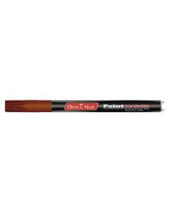 Soni Officemate Paint Marker - Fine Tip (3.05 MM) - Brown