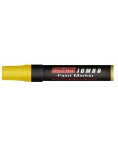 Soni Officemate Jumbo Paint Marker - Chisel Tip (15 MM) - Yellow