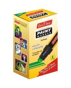 Soni Officemate Jumbo Paint Marker - Pack of 6