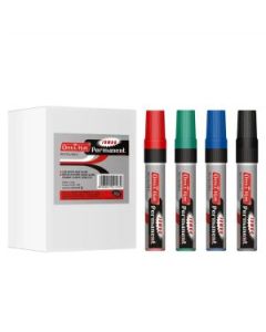 Soni Officemate Refillable - Jumbo Permanent Marker - Pack of 6