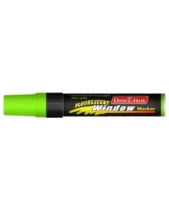 Soni Officemate Jumbo Liquid Chalk Marker - Chisel Tip (15 MM) - Fluorescent Green