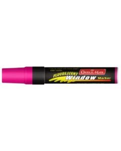 Soni Officemate Jumbo Liquid Chalk Marker - Chisel Tip (15 MM) - Fluorescent Pink