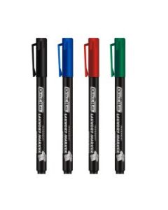 Soni Officemate Fine Tip Laundry Markers Pen - Pack of 4