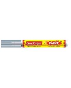 Soni Officemate Paint Marker - Bullet Tip (4.5 MM) - Silver