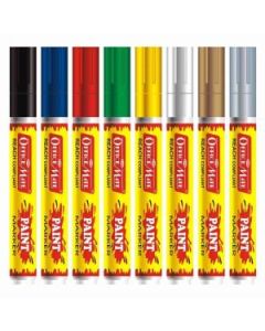 Soni Officemate Regular Paint Marker - Pack of 8