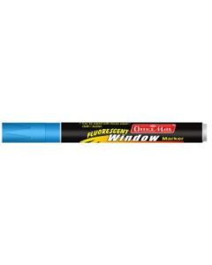 Soni Officemate Liquid Chalk Marker - Bullet Tip (4.5 MM) - Fluorescent Blue