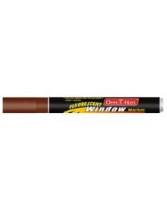 Soni Officemate Liquid Chalk Marker - Bullet Tip (4.5 MM) - Fluorescent Brown