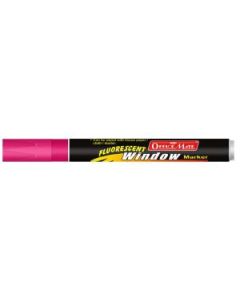 Soni Officemate Liquid Chalk Marker - Bullet Tip (4.5 MM) - Fluorescent Pink