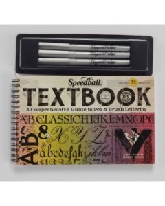 Speedball Textbook Project Kit - Elegant Writer Calligraphy Markers + Textbook