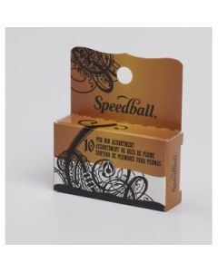 SpeedBall Broad Edge Universal Lettering Nibs Assortment Set of 10