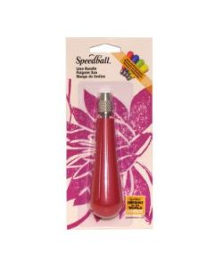 Speedball Printmaking Tool - Lino Handle Red - Blister Pack