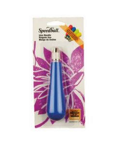 Speedball Printmaking Tool - Lino Handle Blue - Blister Pack