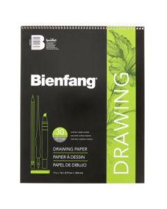 Speedball Bienfang Raritan Drawing Paper - Medium Tooth 114 GSM - 27.94 cm x 35.56 cm or 11" x 14" Glued Short Side Pad of 30 Sheets