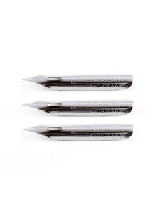 Tachikawa - Comic Pen Nib No.5 - School Type - Pack of 3