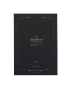 Tomoe River Fountain Pen Paper - Glued - Blank Notepad - A4 (297 mm x 210 mm or 11.7" x 8.3") White Ultra Smooth Surface - 52 GSM - Pad of 100 Sheets