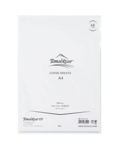 Tomoe River Fountain Pen Paper - Polypack - Blank Sheets - A4 (297 mm x 210 mm or 11.7" x 8.3") White Ultra Smooth Surface - 68 GSM - Pack of 50 Sheets