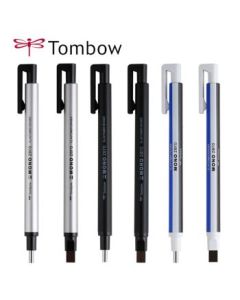 Tombow Mono Precision Eraser - Round / Rectangular Body + Refills