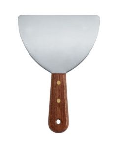 RGM Extra Large Spatulas - Wooden - Rounded Curves - 140MM - For Murals & Construction