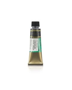 Mijello Mission Gold Class Professional Grade Extra-Fine Watercolour  - Chromium Oxide Green (607) - 15 ML