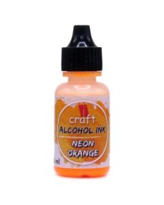 iCraft Alcohol Ink - Neon Orange - 15 ML Bottle