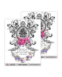 iCraft Insta Transfer Paper - 7 x 10" - Design No - 5002