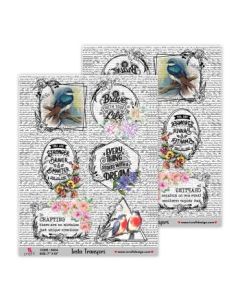 iCraft Insta Transfer Paper - 7 x 10" - Design No - 5004