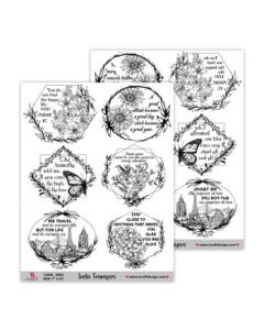 iCraft Insta Transfer Paper - 7 x 10" - Design No - 5006