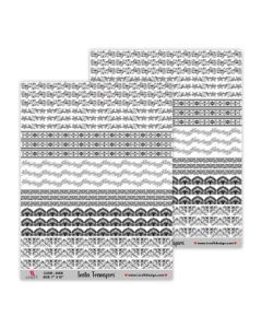 iCraft Insta Transfer Paper - 7 x 10" - Design No - 5008