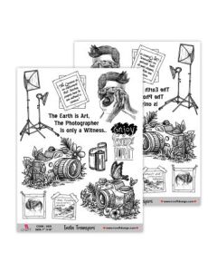 iCraft Insta Transfer Paper - 7 x 10" - Design No - 5021