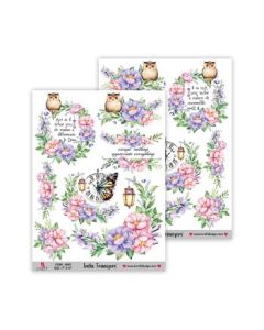 iCraft Insta Transfer Paper - 7 x 10" - Design No - 5033