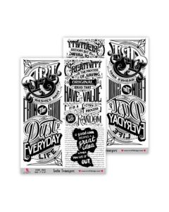 iCraft Insta Transfer Paper - 7 x 10" - Design No - 5061